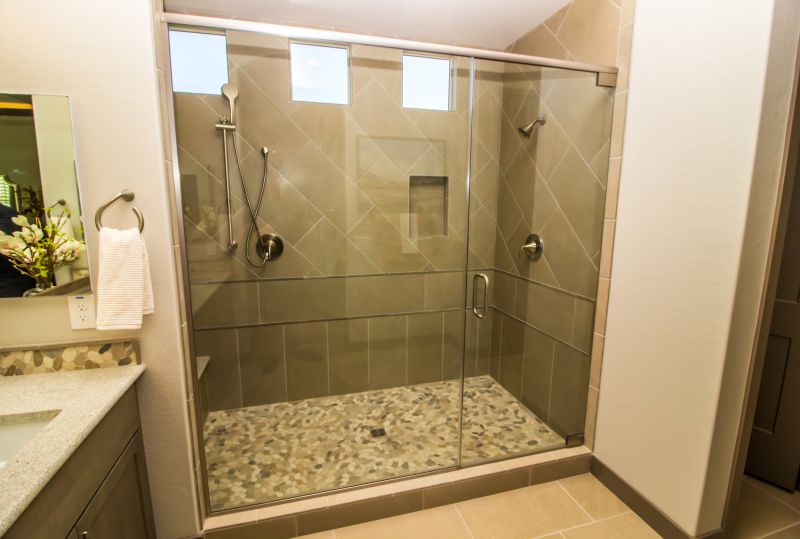 Contemporary Shower Space