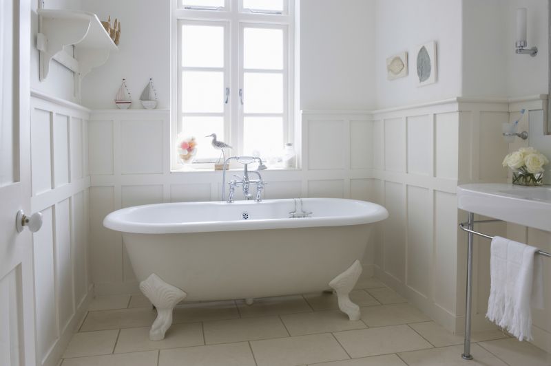Classic Bathroom with Clawfoot Tub